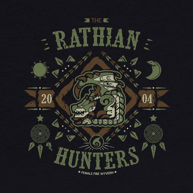 Rathian Hunters by Soulkr